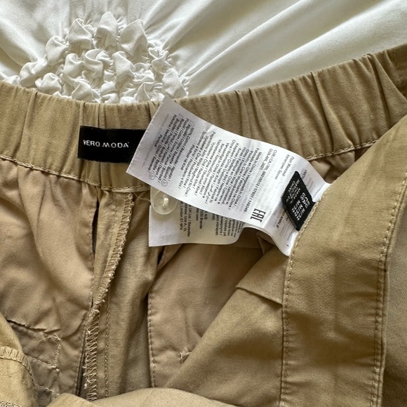 Tan Straight Leg Vero Moda Pants - Picture 2 of 3